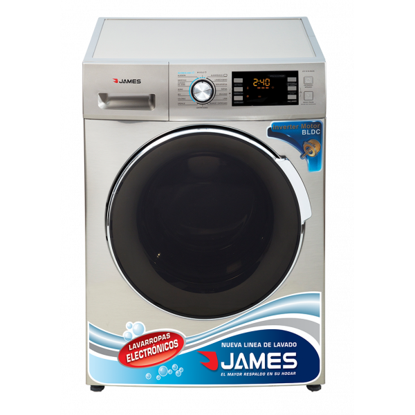 LAVARROPAS JAMES LR-1016 BL 10,5 KG BLANCO INVERTER