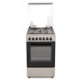 COCINA COMBINADA 3+1 FRENTE INOX C-221 A TKS INOX ● Grill Eléctrico ● 3 Horn. Gas ● 1 Disco ● Encendido ● Timer