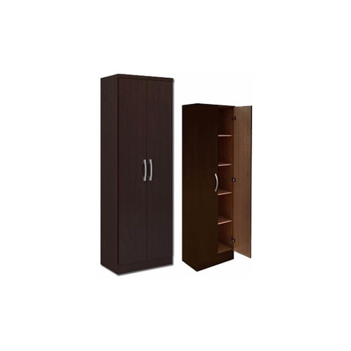 Mueble multiuso 2 puertas 5 estantes 5211 color tabaco