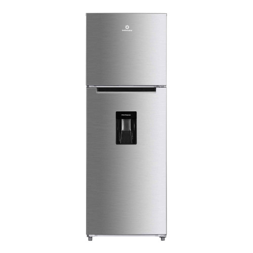 Heladera 264 Litros indurama in-ri-389d inox con dispensador frio seco 2 puertas