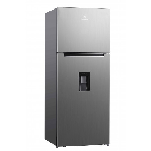 Heladera 446lts indurama in-ri479d inox con dispensador frio seco 2 puertas